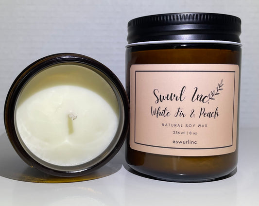 White Fir & Peach 8oz